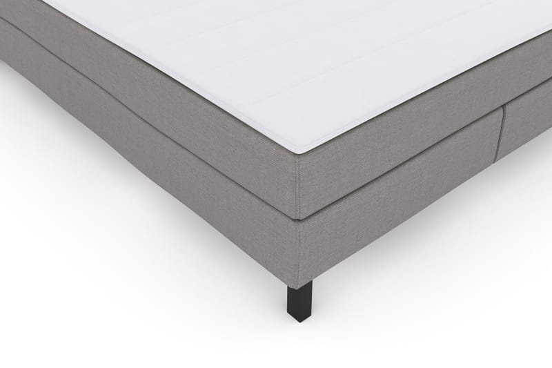Select No 2 Komplett Sängpaket 160x200 - Ljusgrå/Svart - Products - Möbler - Säng - Kontinentalsäng