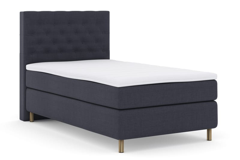 Select No 3 Komplett Sängpaket 120x200 Fast - Blå/Koppar - Products - Möbler - Säng - Enkelsäng