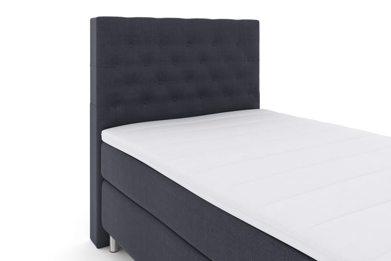 Select No 3 Komplett Sängpaket 120x200 Fast - Blå/Metall - Products - Möbler - Säng - Enkelsäng