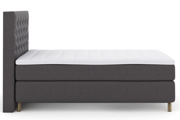 Select No 3 Komplett Sängpaket 120x200 Fast - Mörkgrå/Koppar - Products - Möbler - Säng - Enkelsäng