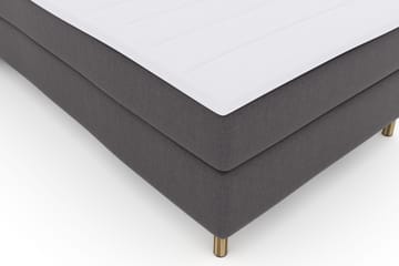 Select No 3 Komplett Sängpaket 120x200 Fast - Mörkgrå/Koppar - Products - Möbler - Säng - Enkelsäng