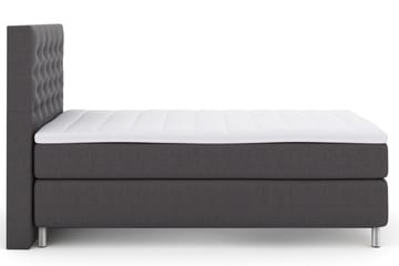 Select No 3 Komplett Sängpaket 120x200 Fast - Mörkgrå/Metall - Products - Möbler - Säng - Enkelsäng