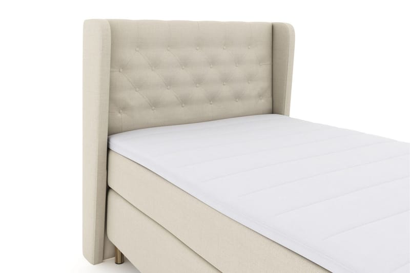Select No 3 Komplett Sängpaket 120x200 Medium - Beige/Koppar - Products - Möbler - Säng - Enkelsäng