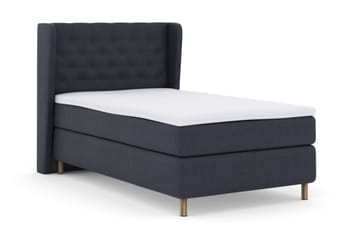 Select No 3 Komplett Sängpaket 120x200 Medium - Blå/Koppar - Products - Möbler - Säng - Enkelsäng