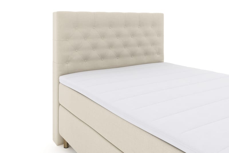 Select No 3 Komplett Sängpaket 140x200 Fast - Beige/Koppar - Products - Möbler - Säng - Kontinentalsäng