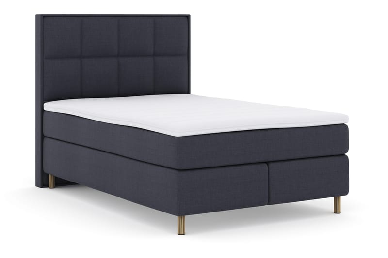 Select No 3 Komplett Sängpaket 140x200 Fast - Blå/Koppar - Products - Möbler - Säng - Kontinentalsäng