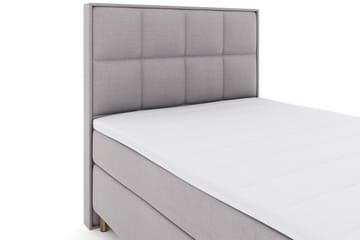 Select No 3 Komplett Sängpaket 140x200 Fast - Ljusgrå/Koppar - Products - Möbler - Säng - Kontinentalsäng