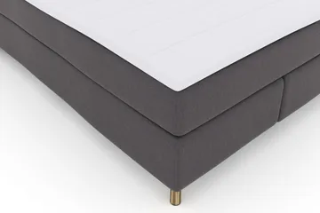 Select No 3 Komplett Sängpaket 140x200 Fast - Mörkgrå/Koppar - Products - Möbler - Säng - Kontinentalsäng