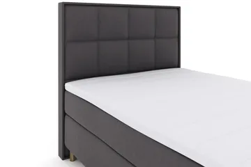 Select No 3 Komplett Sängpaket 140x200 Fast - Mörkgrå/Koppar - Products - Möbler - Säng - Kontinentalsäng
