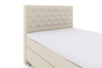 Select No 3 Komplett Sängpaket 140x200 Fast/Medium - Beige/Metall - Products - Möbler - Säng - Kontinentalsäng