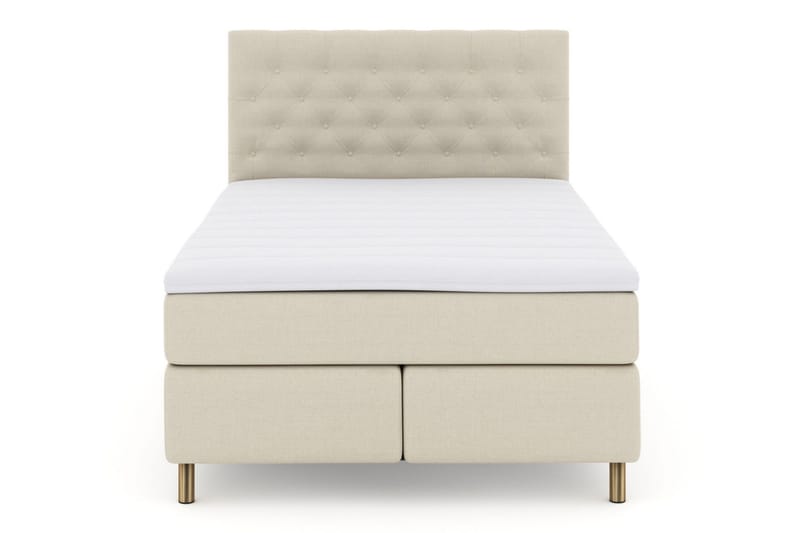 Select No 3 Komplett Sängpaket 160x200 Fast - Beige/Koppar - Products - Möbler - Säng - Kontinentalsäng