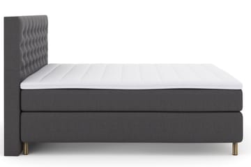 Select No 3 Komplett Sängpaket 160x200 Fast - Mörkgrå/Koppar - Products - Möbler - Säng - Kontinentalsäng