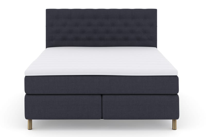 Select No 3 Komplett Sängpaket 180x200 Fast, Blå/Koppar