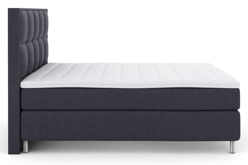 Select No 3 Komplett Sängpaket 180x200 Fast - Blå/Metall - Products - Möbler - Säng - Kontinentalsäng