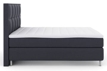 Select No 3 Komplett Sängpaket 180x200 Medium - Blå/Metall - Products - Möbler - Säng - Kontinentalsäng