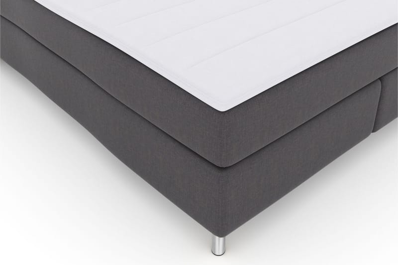Select No 3 Komplett Sängpaket 180x200 Medium - Mörkgrå/Metall - Products - Möbler - Säng - Kontinentalsäng