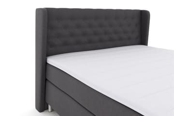 Select No 3 Komplett Sängpaket 180x200 Medium - Mörkgrå/Metall - Products - Möbler - Säng - Kontinentalsäng