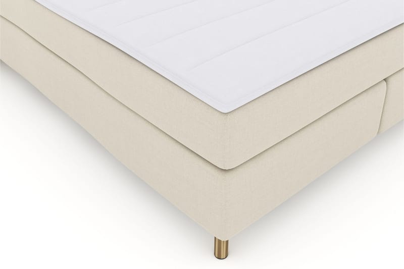 Select No 3 Komplett Sängpaket 210x210 Fast - Beige/Koppar - Products - Möbler - Säng - Kontinentalsäng