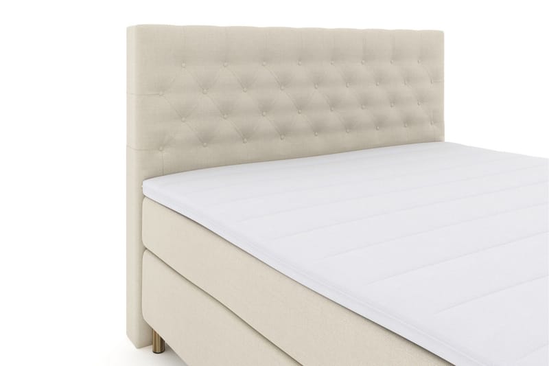 Select No 3 Komplett Sängpaket 210x210 Medium - Beige/Koppar - Products - Möbler - Säng - Kontinentalsäng