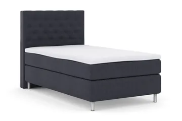 Select No 3 Kontinentalsäng 120x200 Fast - Blå/Metall - Products - Möbler - Säng - Enkelsäng