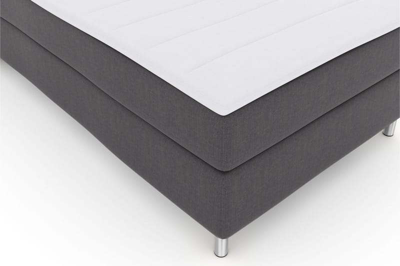 Select No 3 Kontinentalsäng 120x200 Medium - Mörkgrå/Metall - Products - Möbler - Säng - Enkelsäng