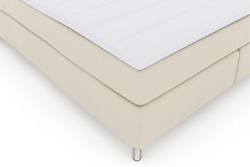 Select No 3 Kontinentalsäng 210x210 Medium - Beige/Metall - Products - Möbler - Säng - Kontinentalsäng