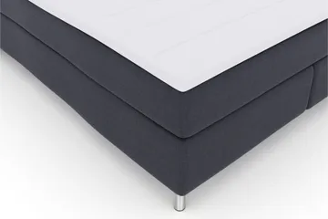 Select No 3 Kontinentalsäng 210x210 Medium - Blå/Metall - Products - Möbler - Säng - Kontinentalsäng
