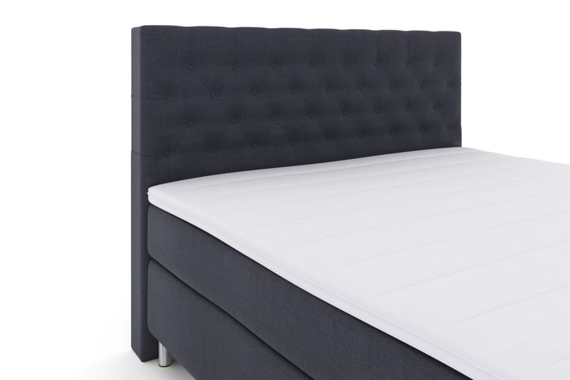 Select No 3 Kontinentalsäng 210x210 Medium - Blå/Metall - Products - Möbler - Säng - Kontinentalsäng