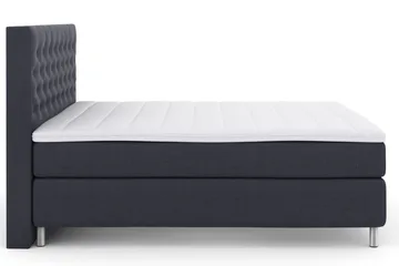 Select No 3 Kontinentalsäng 210x210 Medium - Blå/Metall - Products - Möbler - Säng - Kontinentalsäng