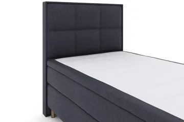 Select No 4 Komplett Sängpaket 120x200 Fast - Blå/Metall - Products - Möbler - Säng - Enkelsäng