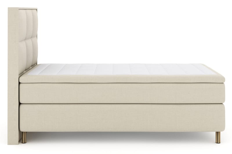 Select No 4 Komplett Sängpaket 120x200 Medium, Beige/Koppar