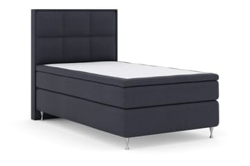 Select No 4 Komplett Sängpaket 120x200 Medium - Blå/Silver - Products - Möbler - Säng - Enkelsäng
