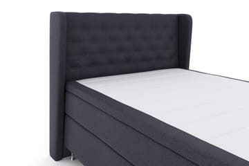 Select No 4 Komplett Sängpaket 140x200 Fast - Blå/Silver - Products - Möbler - Säng - Kontinentalsäng