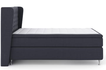Select No 4 Komplett Sängpaket 140x200 Fast - Blå/Silver - Products - Möbler - Säng - Kontinentalsäng