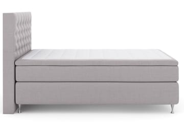 Select No 4 Komplett Sängpaket 140x200 Medium - Ljusgrå/Silver - Products - Möbler - Säng - Kontinentalsäng