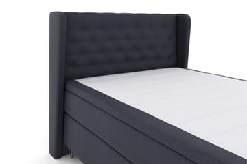 Select No 4 Komplett Sängpaket 160x200 Fast/Medium - Blå/Metall V-form - Products - Möbler - Säng - Kontinentalsäng