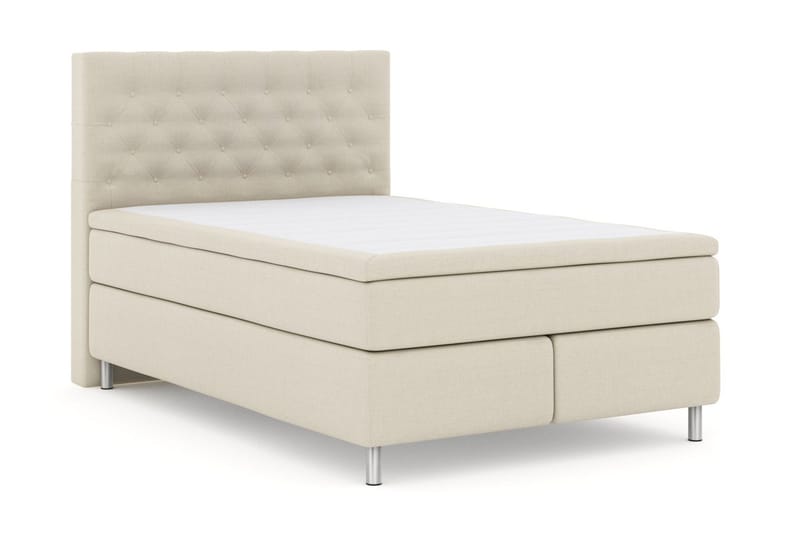 Select No 4 Komplett Sängpaket 160x200 Medium - Beige/Metall - Products - Möbler - Säng - Kontinentalsäng