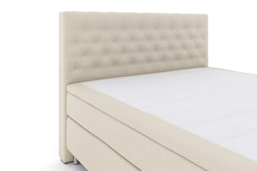 Select No 4 Komplett Sängpaket 180x200 Fast - Beige/Metall - Products - Möbler - Säng - Kontinentalsäng