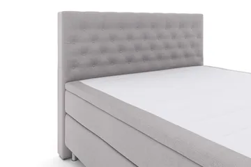 Select No 4 Komplett Sängpaket 180x200 Fast - Ljusgrå/Metall - Products - Möbler - Säng - Kontinentalsäng