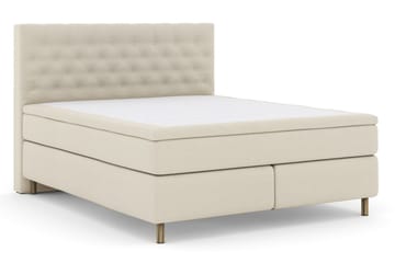 Select No 4 Komplett Sängpaket 180x200 Fast/Medium - Beige/Koppar - Products - Möbler - Säng - Kontinentalsäng