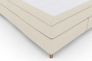 Select No 4 Komplett Sängpaket 180x200 Fast/Medium - Beige/Koppar - Products - Möbler - Säng - Kontinentalsäng