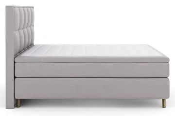 Select Rutig Sänggavel 180 cm - Ljusgrå