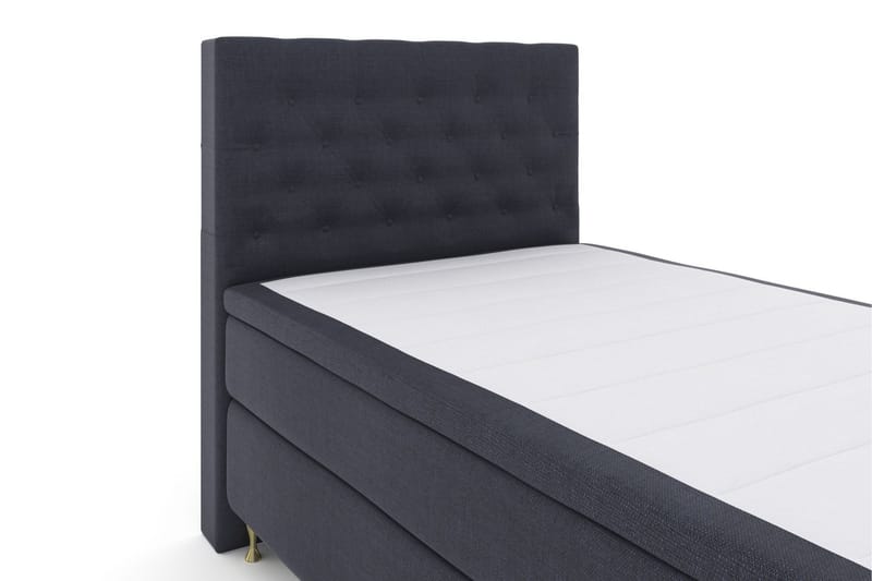 Select No 4 Kontinentalsäng 120x200 Medium - Blå/Guld - Products - Möbler - Säng - Enkelsäng