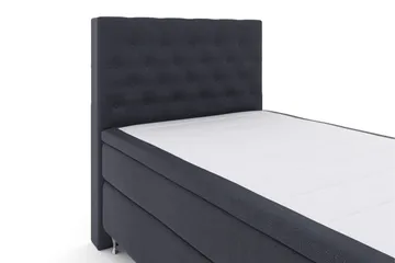 Select No 4 Kontinentalsäng 120x200 Medium - Blå/Silver - Products - Möbler - Säng - Enkelsäng