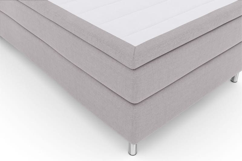 Select No 4 Kontinentalsäng 120x200 Medium - Ljusgrå/Metall - Products - Möbler - Säng - Enkelsäng