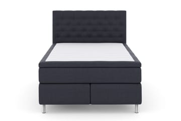 Select No 4 Kontinentalsäng 140x200 Fast/Medium - Blå/Metall - Products - Möbler - Säng - Kontinentalsäng