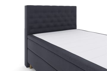 Select No 4 Kontinentalsäng 140x200 Fast/Medium - Blå/Metall - Products - Möbler - Säng - Kontinentalsäng