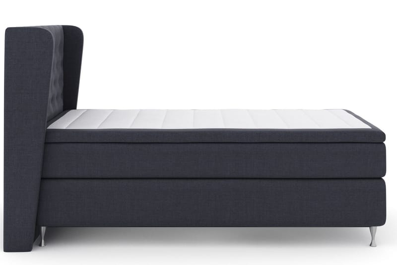 Select No 5 Komplett Sängpaket 120x200 Fast Latex - Blå/Silver - Products - Möbler - Säng - Enkelsäng
