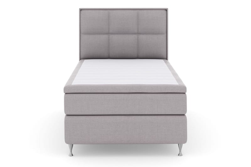 Select No 5 Komplett Sängpaket 120x200 Fast Latex - Ljusgrå/Silver - Products - Möbler - Säng - Enkelsäng