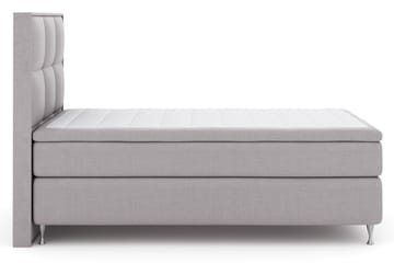 Select No 5 Komplett Sängpaket 120x200 Fast Latex - Ljusgrå/Silver - Products - Möbler - Säng - Enkelsäng